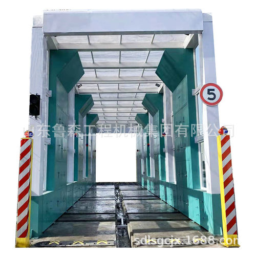 山东厂家全自动工地洗轮机免基础工地洗车机大型全封闭工程冲洗台