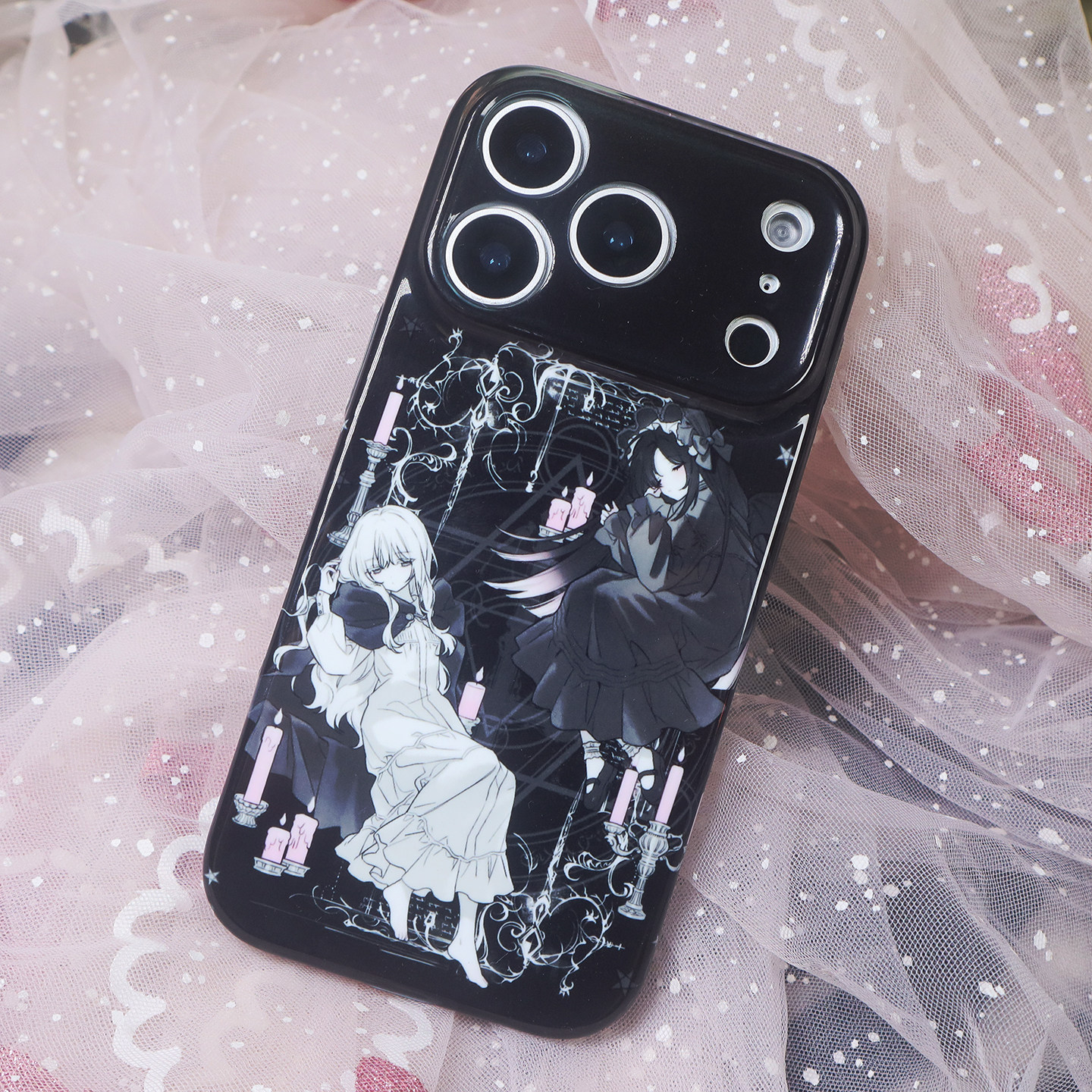 少女风暗黑风日系iPhone16pro14