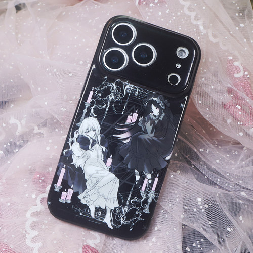 少女风暗黑风日系iPhone16pro14