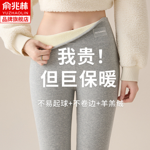 东北保暖裤 俞兆林纯棉羊羔绒棉裤 大码 加厚加绒打底裤 女外穿秋冬季