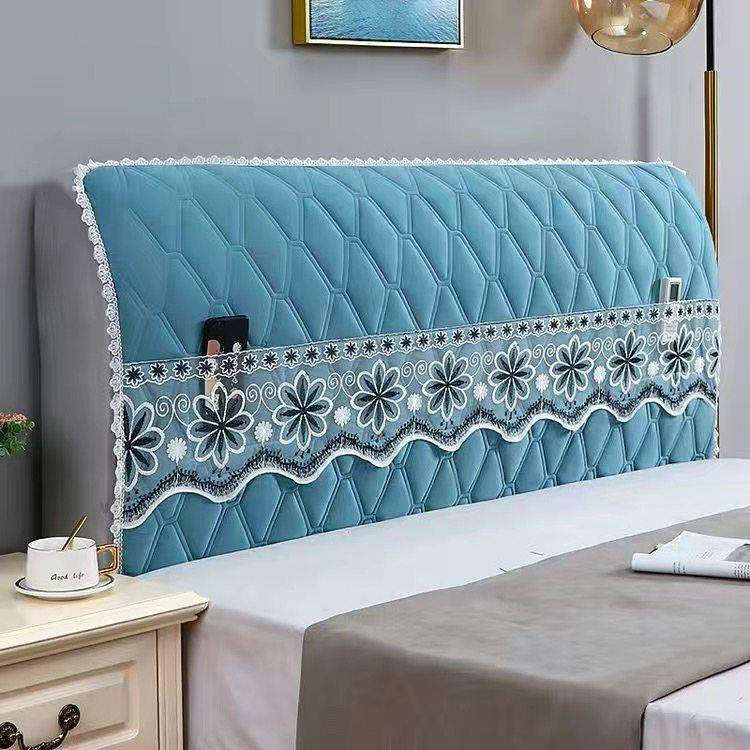 加厚全包床头柜通用床头柜木制欧洲软袋床头柜弧形后盖防尘保护罩,居家布艺,床头罩,淘宝优惠券,粉丝福利购,淘宝优惠卷