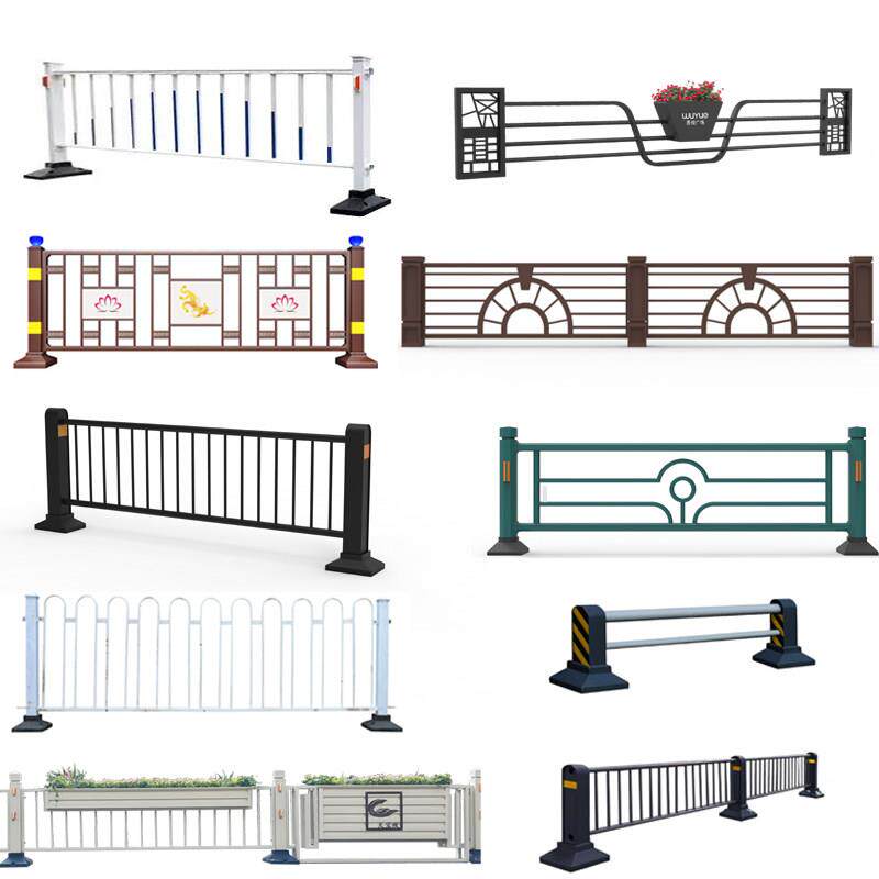 户外不锈钢道路市政桥梁花箱护栏厂家定制隔离绿化防撞镀锌钢护栏