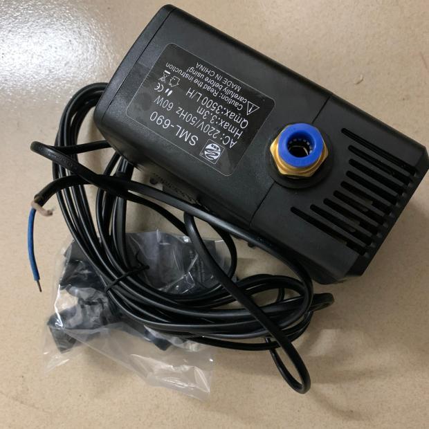 防干烧潜水泵扬程3.3米60W喷雾消毒机加湿器雾化盘用配件小抽水机