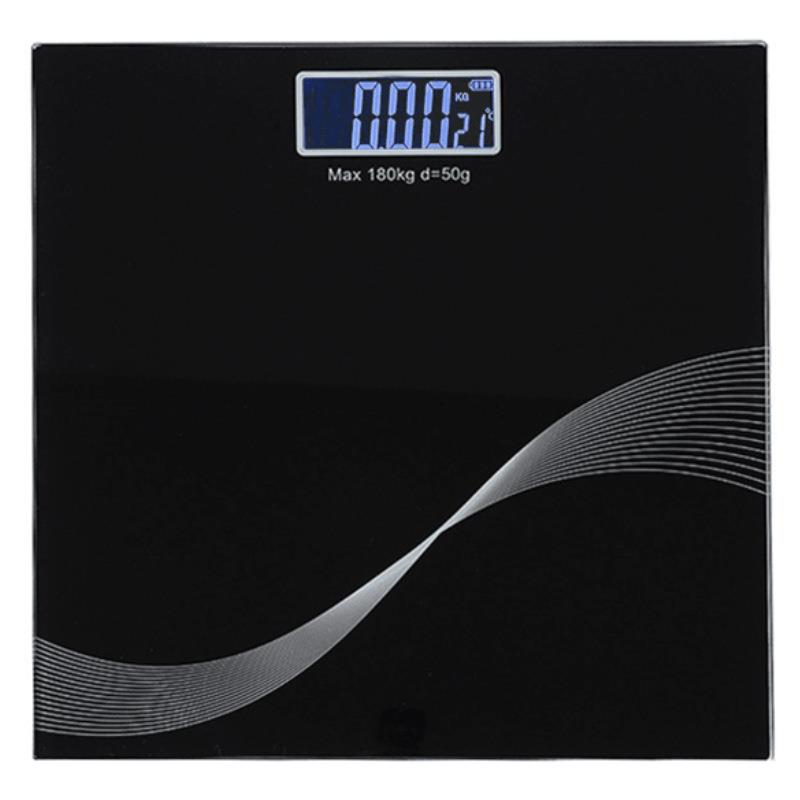 厂家直供家用体重秤夜视电子秤健康人体电子称礼品28CM玻璃秤外贸