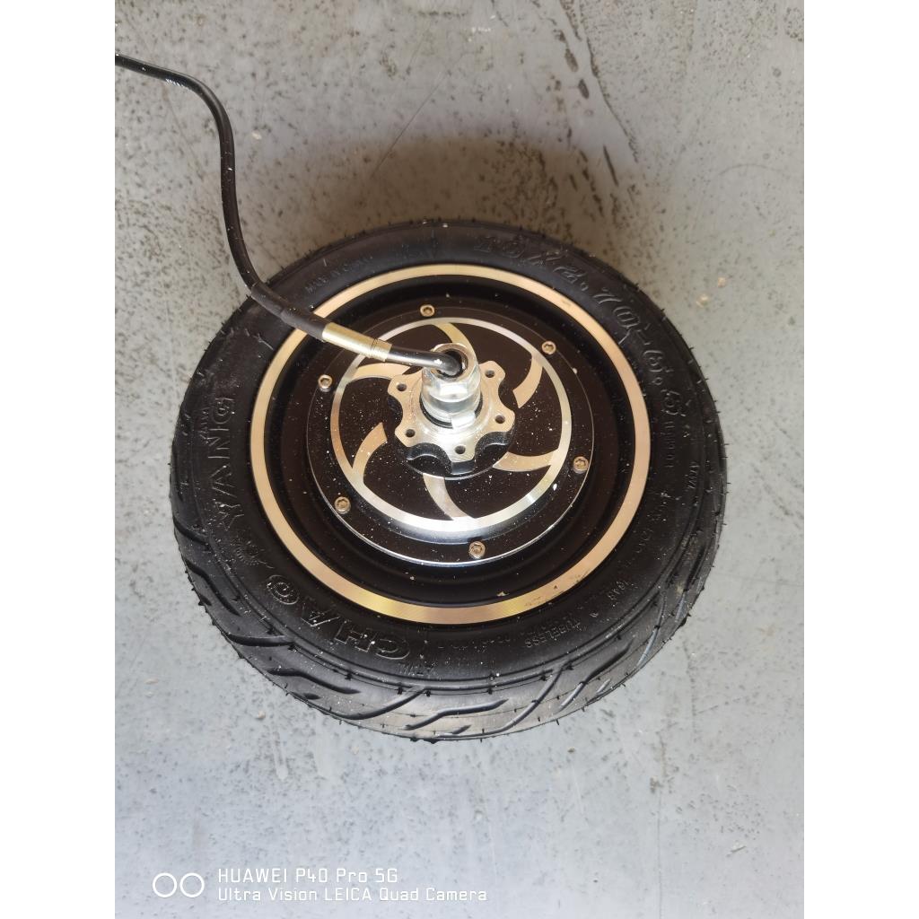 10寸碟刹电动滑板车电机希洛普金宇新同款电机36V48V500W800W