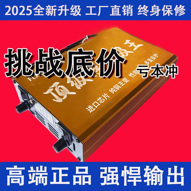 新款逆变器机头大功率12V电瓶升压器转换器浮力吸王大管厂家直销