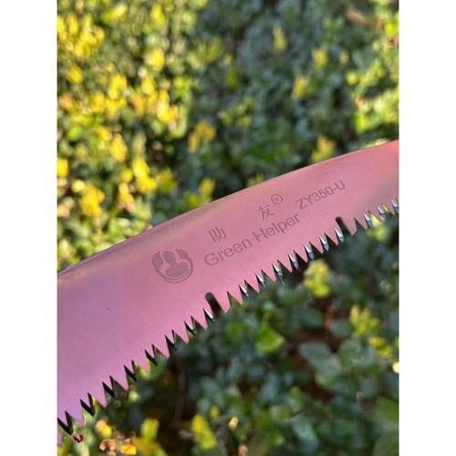 台湾助友手锯350U木工弯锯果树锯伐木锯手持折叠锯户外园林手工锯