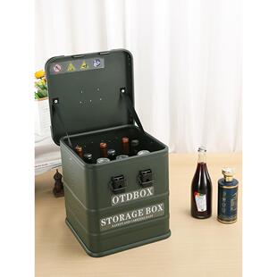 汽车酒盒6件酒盒9瓶酒收纳盒铝合金红酒包装收纳盒挎包