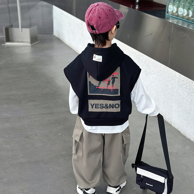 英国NextRoad春秋男童套装时髦儿童春秋三件套韩版痞帅男式小童装