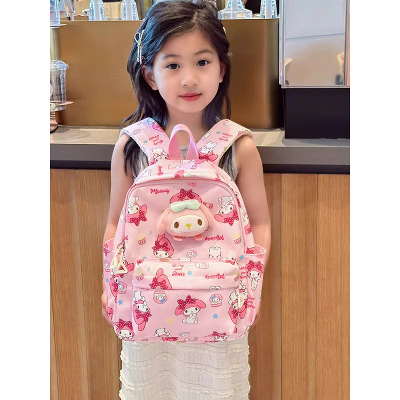 英国netx Vlone幼儿园书包儿童双肩包女童美乐蒂小背包女孩旅游包