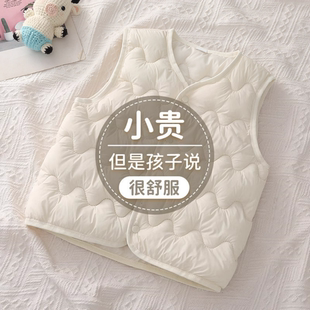TTIT儿童羽绒棉马甲婴儿内穿坎肩新款保暖内胆宝宝外穿背心