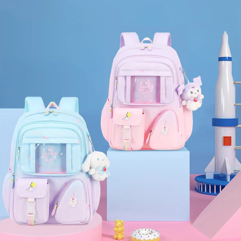 英国netx Vlone女童小学生书包护脊减负超大容量儿童幼儿园双肩包