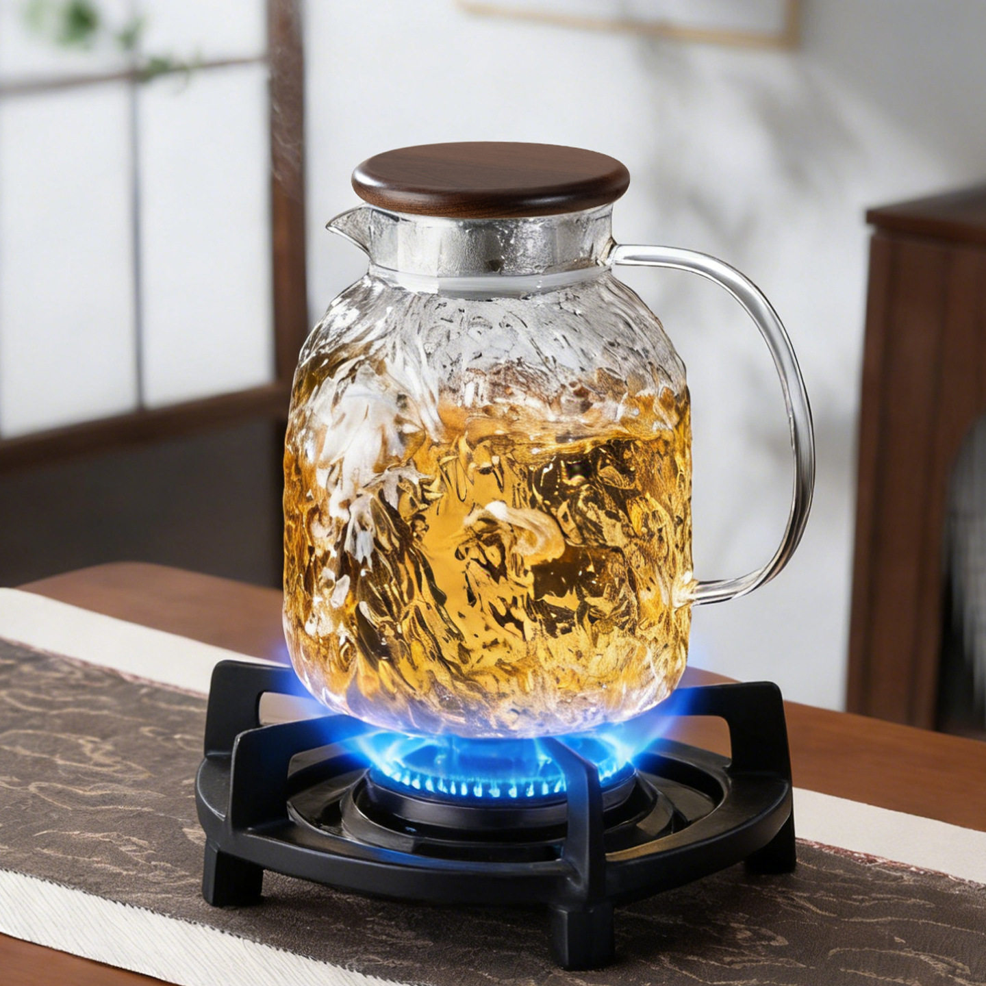 6只装玻璃杯精致泡花茶杯