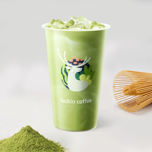 瑞幸咖啡luckin coffee 抹茶丝绒 拿铁 兑换券 1张