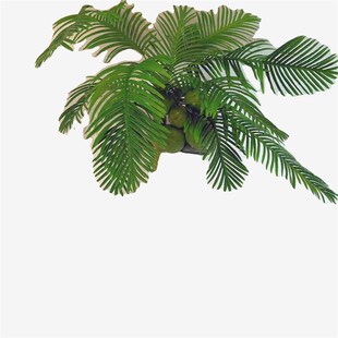 新仿真椰子树阳台下水q管装饰遮挡卫生间美化排水管道柱子遮丑消