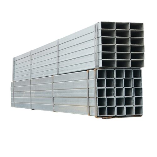 新热镀锌方管钢材高锌层50乘100x100方钢6米4乘6 40x6Y0矩形方管