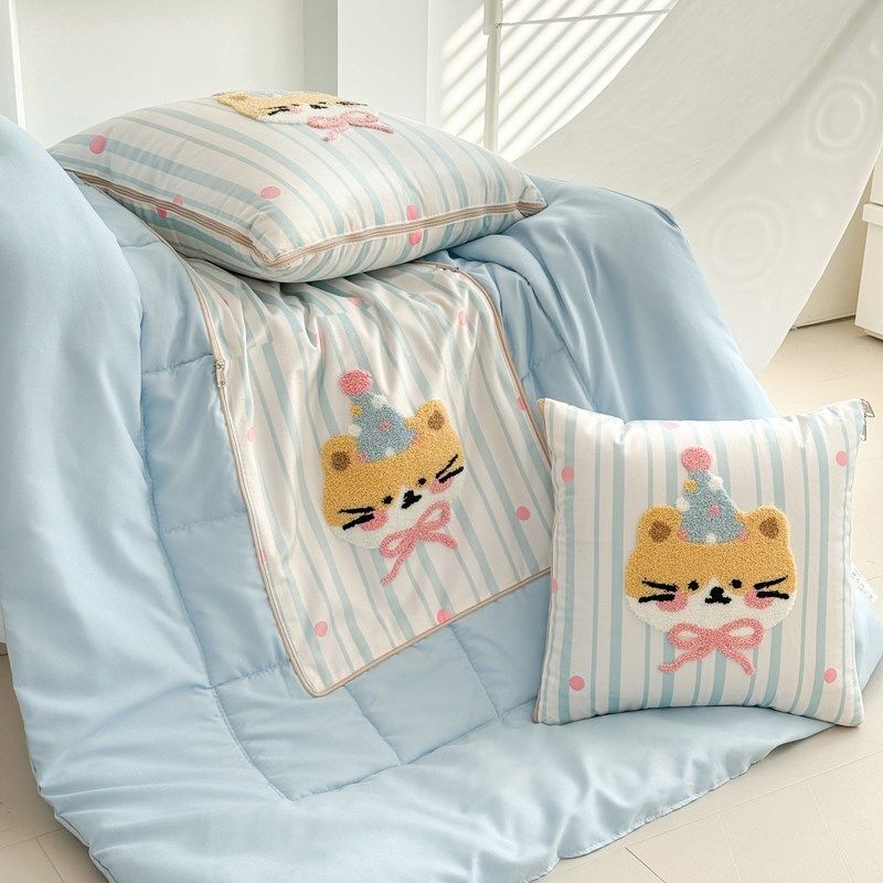 新卡通抱枕被子两用办公s室午睡枕头毯子二合一车用靠枕宿舍空调,居家布艺,抱枕被,淘宝优惠券,粉丝福利购,淘宝优惠卷