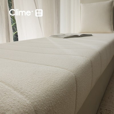 新可拆洗飘窗垫奶油风窗台垫四季阳台改造M坐垫高级感榻榻米防滑