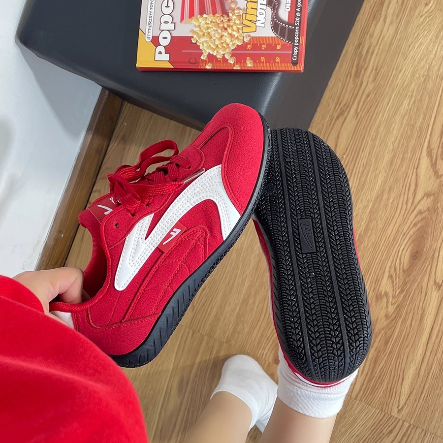 回力2025秋季新款红色德训鞋