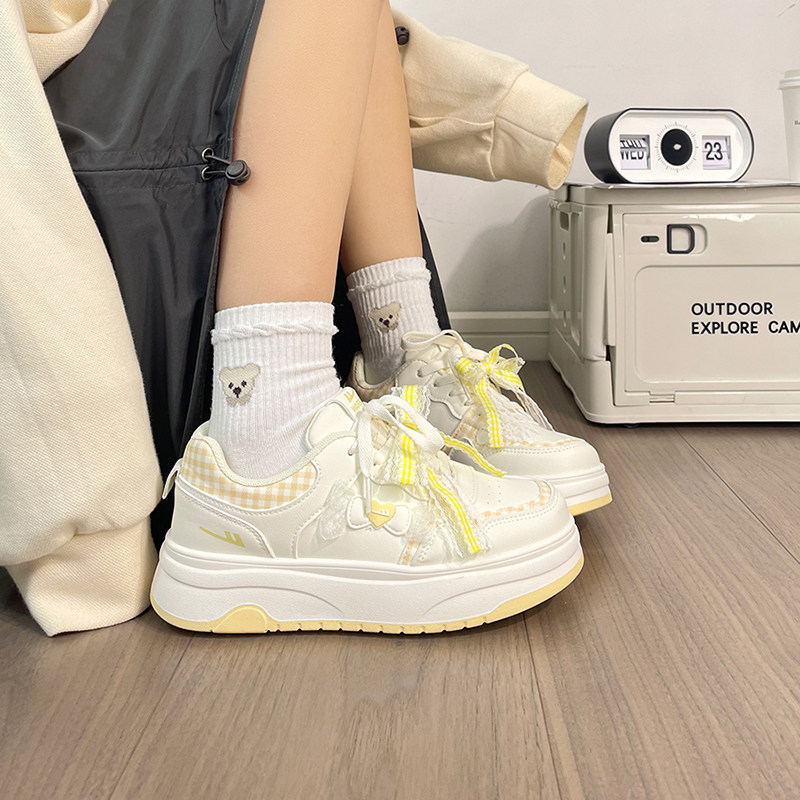 回力2026春季新款多巴胺小白鞋