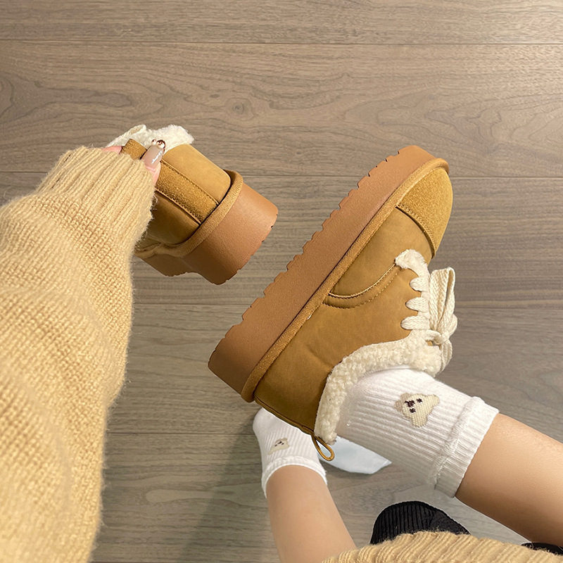 回力超厚棉鞋厚底雪地靴