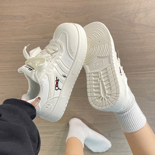 回力2025新款可爱百搭小白鞋