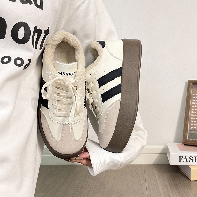 回力德训鞋女款2025冬季加绒