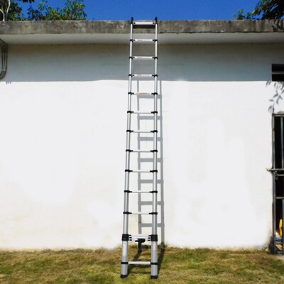 9九米带钩子伸缩梯子8米收缩楼梯便携式收缩梯7米竹节升降梯合金