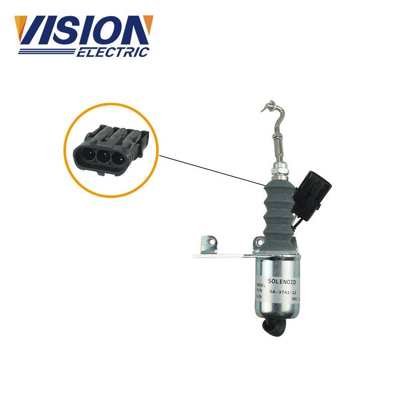 厂家供货 SA-3742-12柴油发电机停车熄火电磁阀 电磁铁  熄火开关,五金/工具,发电机组零部件,淘宝优惠券,粉丝福利购,淘宝优惠卷