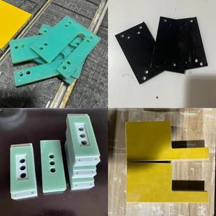 FR4玻纤板加工布层压板水绿色黑色电工绝缘板耐高温阻燃板环氧板