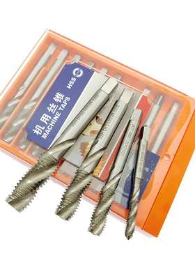 螺旋丝锥大连远东JEFF捷夫机用丝锥高速钢HSS-M2机用丝攻白色耐磨