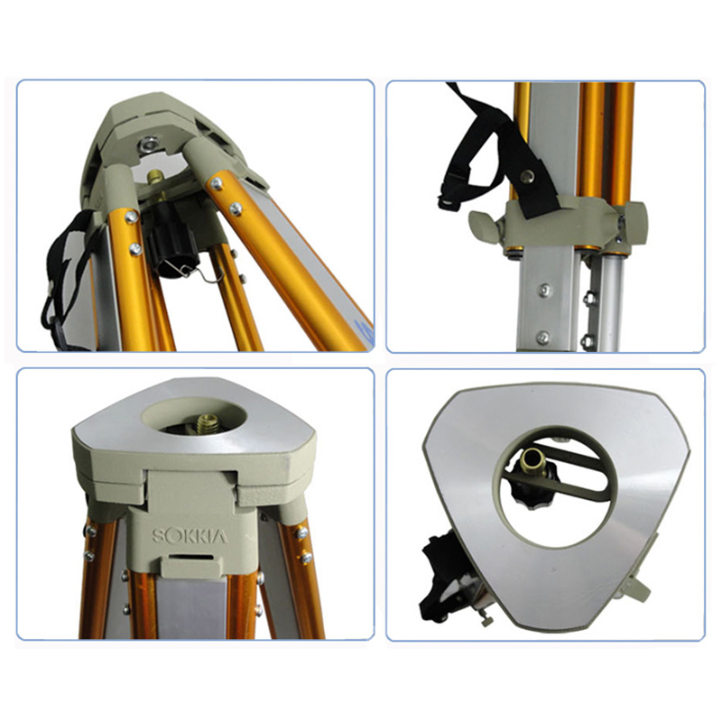 品经纬仪三脚架全站仪架子水准仪支架水平仪铝合金木质升降三脚架