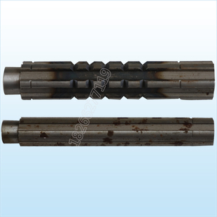 滕州ZQ3040摇臂钻齿轮轴ZQ3035摇臂钻花键轴双联齿轮轴钻床齿轮轴