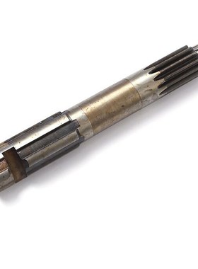 Z3035B摇臂钻床水平轴53101A南京四机摇臂钻配件花键轴 Z13长350