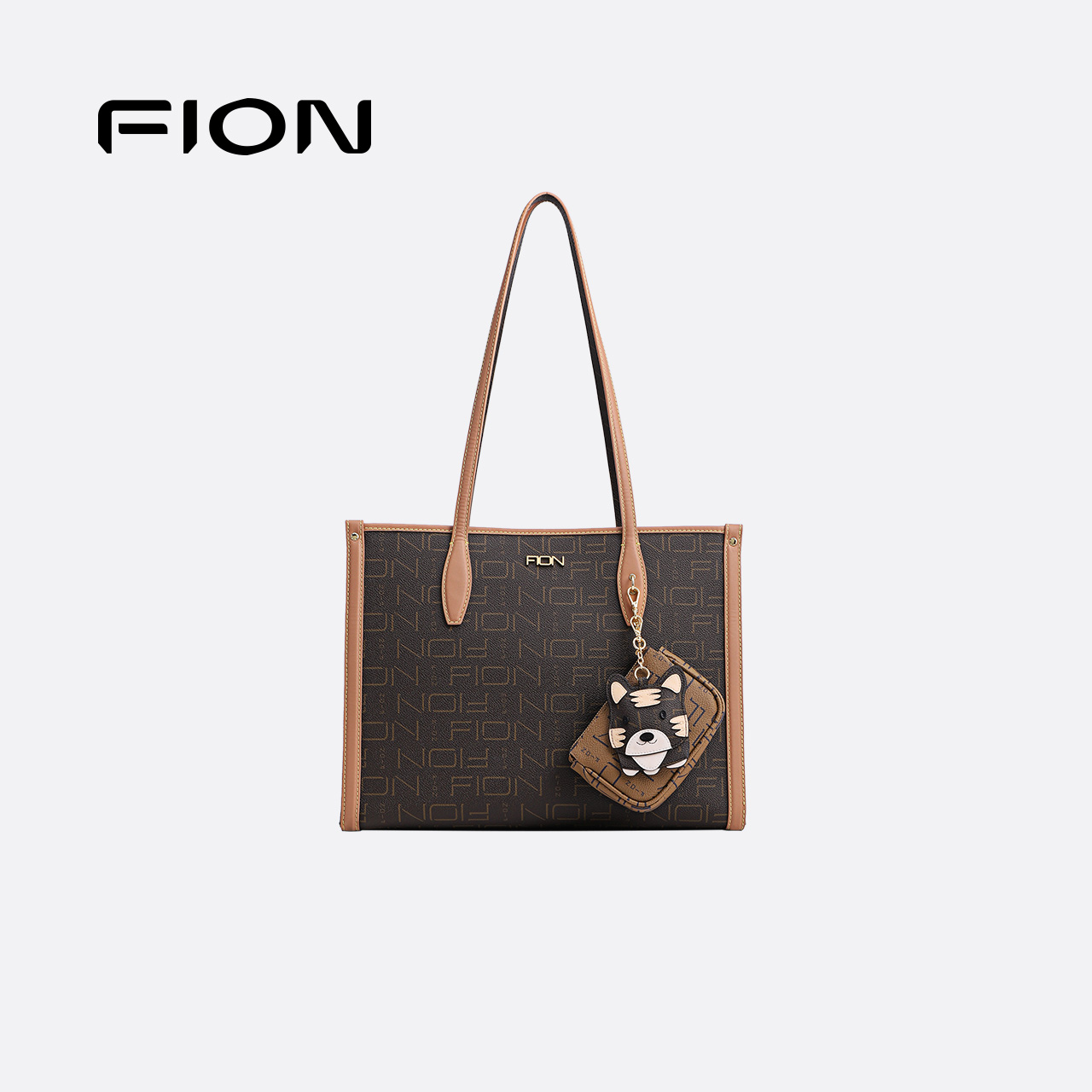 fion菲安妮老花托特包大容量子母