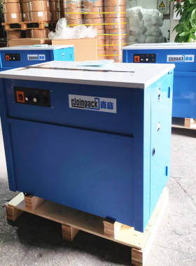 打包选用嘉音JOINPACK高床半自动打包机S-313D 台湾机芯 品质有保