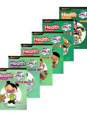 特价 MC 新加坡小学健康学生用书my pals are here！health 小学一二三四五六年级 英文原版教材 国际版