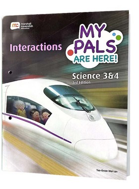新加坡科学教材My PALS are HERE! Science Interactions 专题（第3版） 3&4年级英文原版书籍