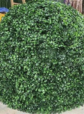 厂家供应绿色仿真树米兰草系列造型盆栽方块米兰草篱笆定做