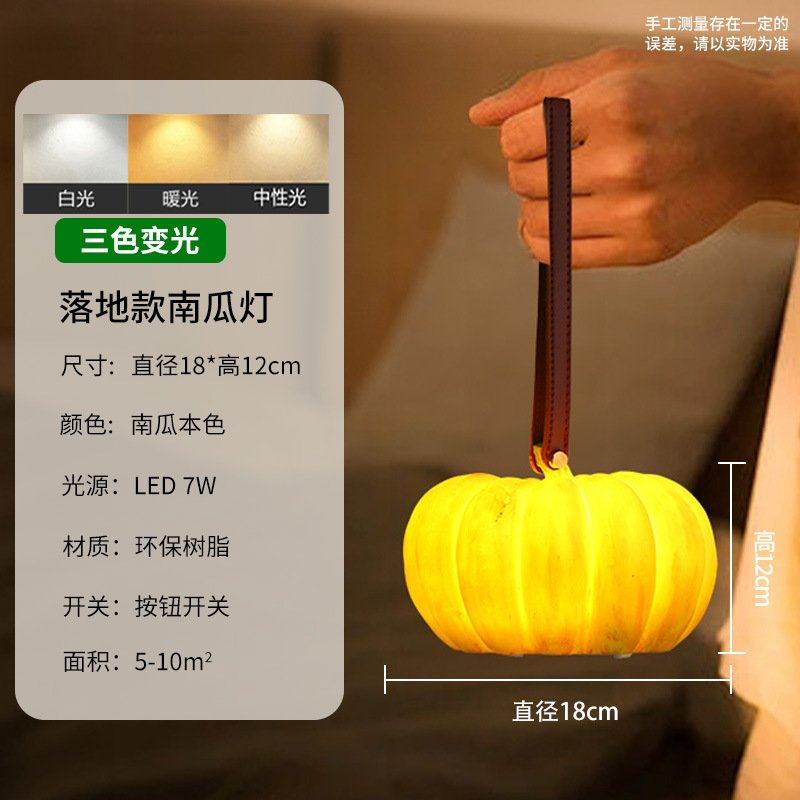 户外灯防水庭院景观花园别墅露台室外手提南瓜灯氛围充电草坪灯,家装灯饰光源,氛围灯,淘宝优惠券,粉丝福利购,淘宝优惠卷