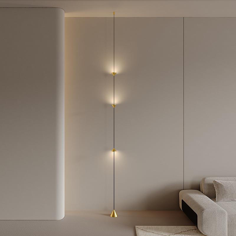 全铜极简客厅沙漏落地灯奶油风设计感吊灯艺术卧室床头角落氛围灯