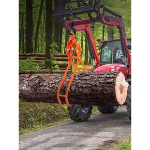 原木抓钩夹夹子吊木吊装夹子圆木钳吊木器起重钳夹树旋转木头万向