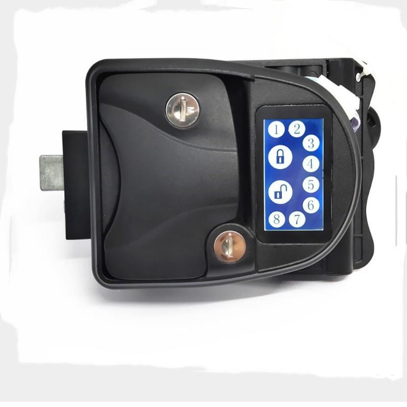 汽车房车智能触摸屏开关电子机械锁 客车通用改装遥控钥匙门锁