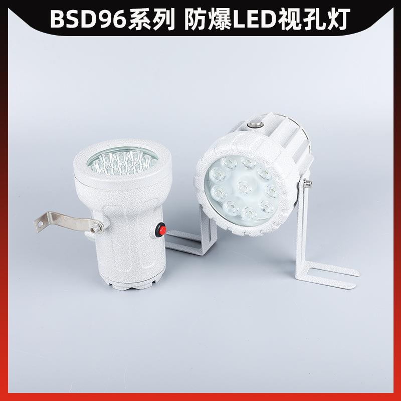BSD96系列LED防爆视孔灯反应釜防爆视镜灯12V24V36V220V探照灯