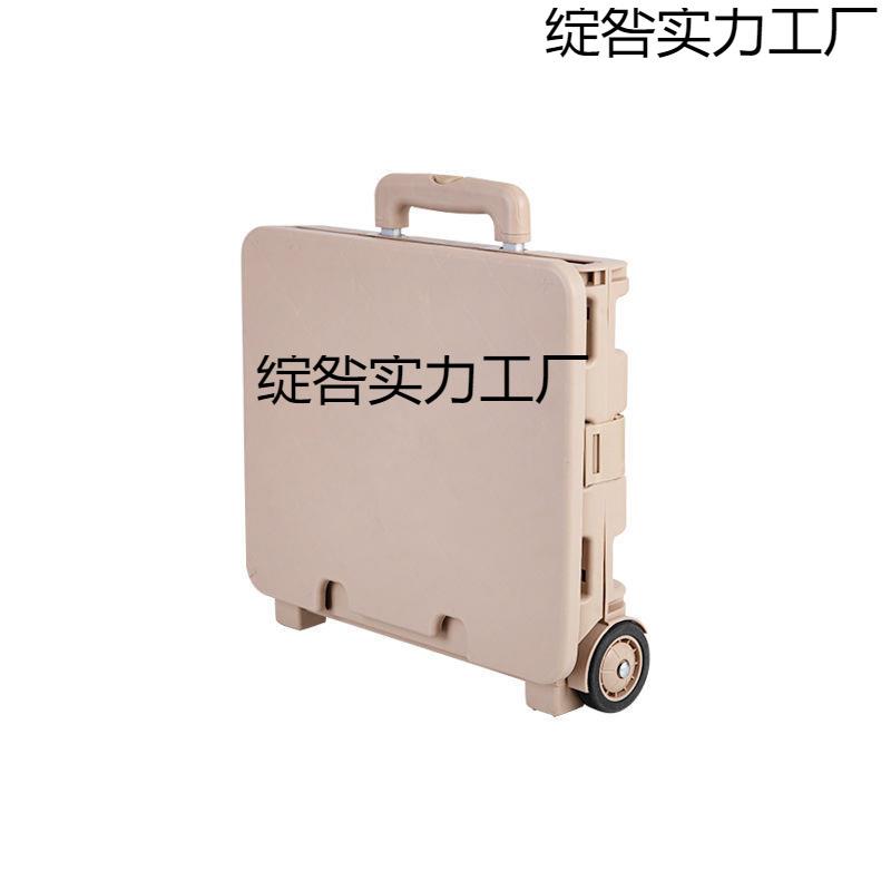 买菜小拉车超市购物小推车折叠款网红家用拿取快递手推车摆摊神器