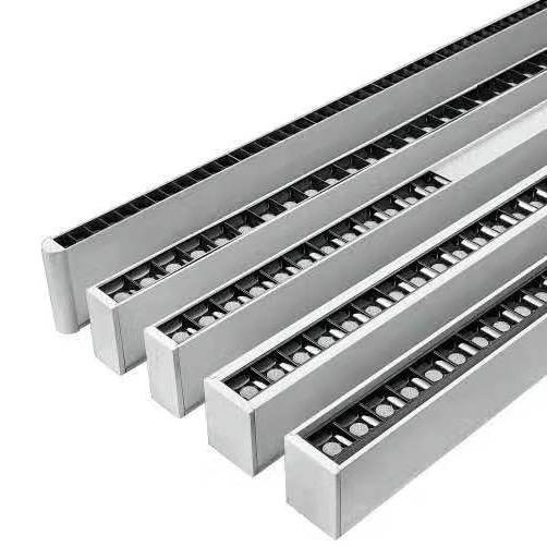 UGR＜19上下发光防眩菱形棱晶棱镜反光杯格栅蜂窝吊装壁装线条灯