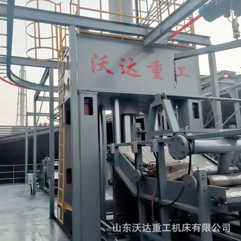 沃达500吨800吨污泥压榨机1000吨煤泥市政物液分离高压脱水生产线