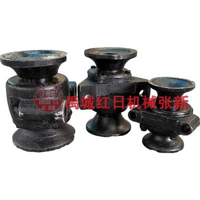 轴承座组合带黄油嘴 中耙调质方轴 铸钢间管 圆盘犁轴盘