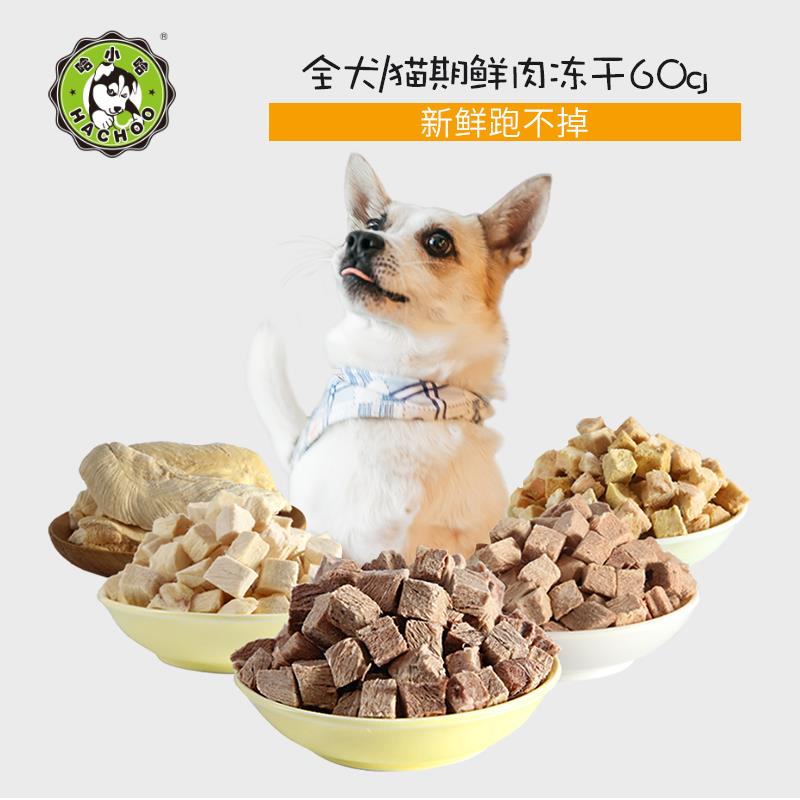 全犬猫期鲜肉冻干宠物狗狗鸡鱼牛鸭肉猫咪冻干零食猫狗通用