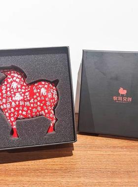 西安东西唐富贵迷你长安马桌面摆件家居创意礼品树脂工艺品礼物